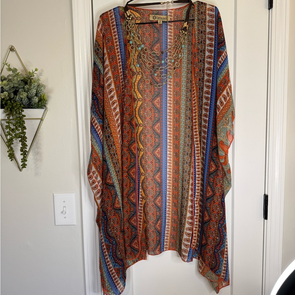 Democracy Kimono & Boho Necklace Bundle